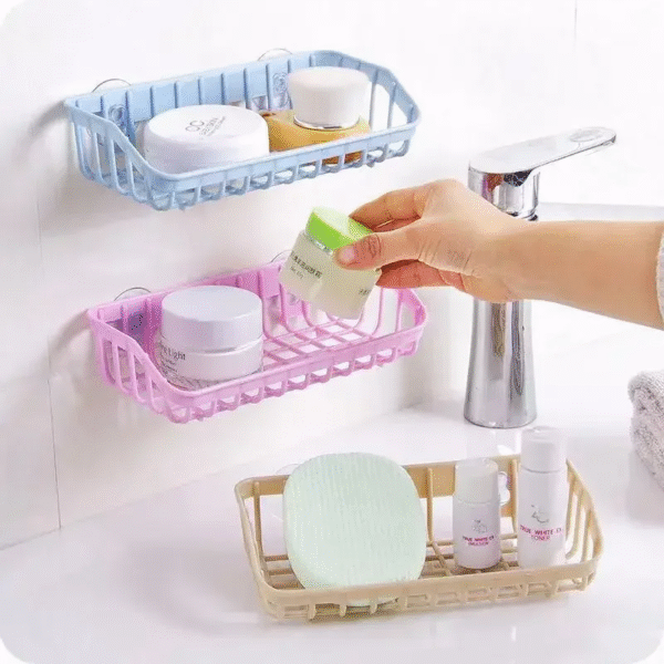 Multifunctional Suction Cup Dishwashing Sponge Holder