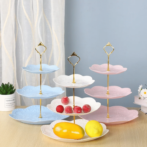 Detachable Cake Stand European Style 3 Tier Pastry