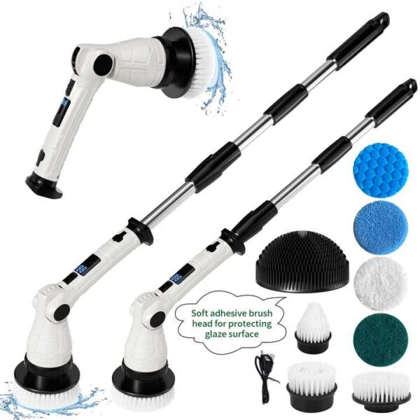Wireless Rechargeable Electric Spin Scrubber
